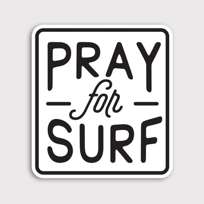Pray for Surf Sticker