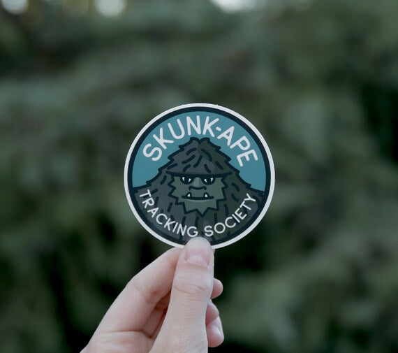 Bigfoot Tracking Society Sticker Set