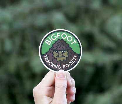 Bigfoot Tracking Society Sticker Set