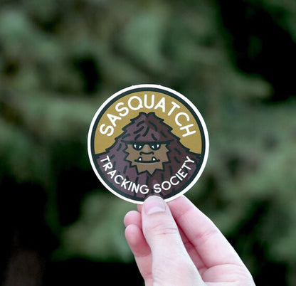 Bigfoot Tracking Society Sticker Set