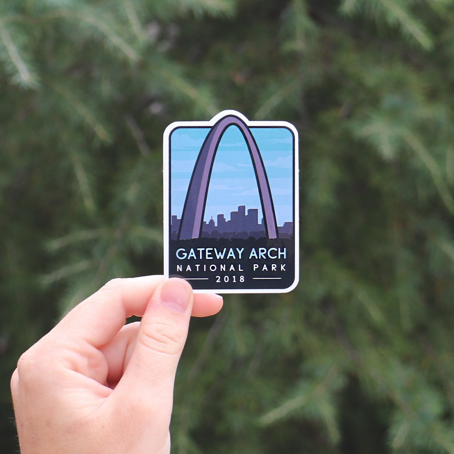 Gateway Arch National Park Sticker