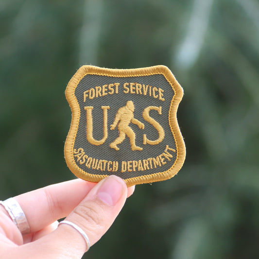  US Forest Service Bigfoot Dept Sports Bras for Women