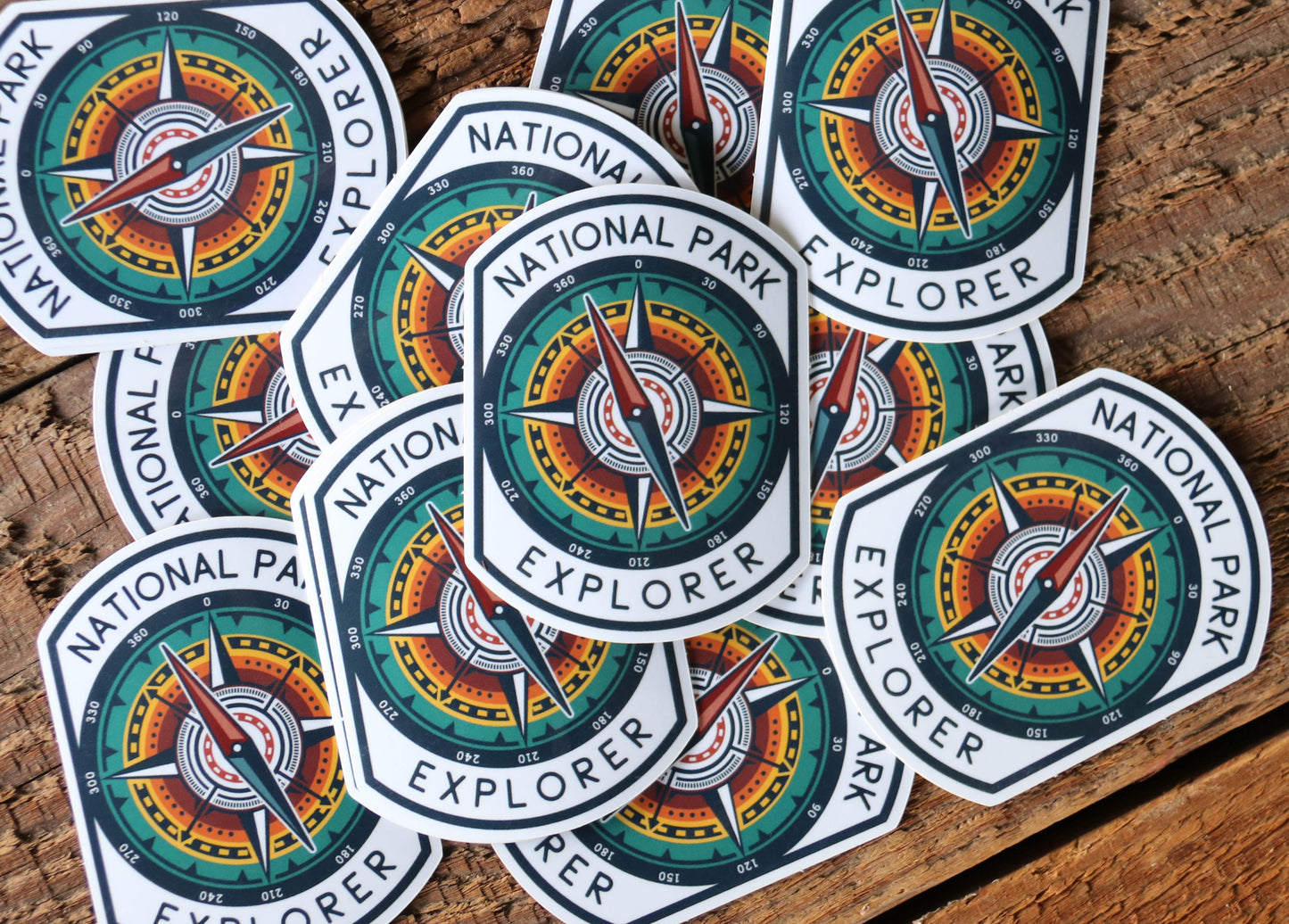 National Park Explorer Sticker