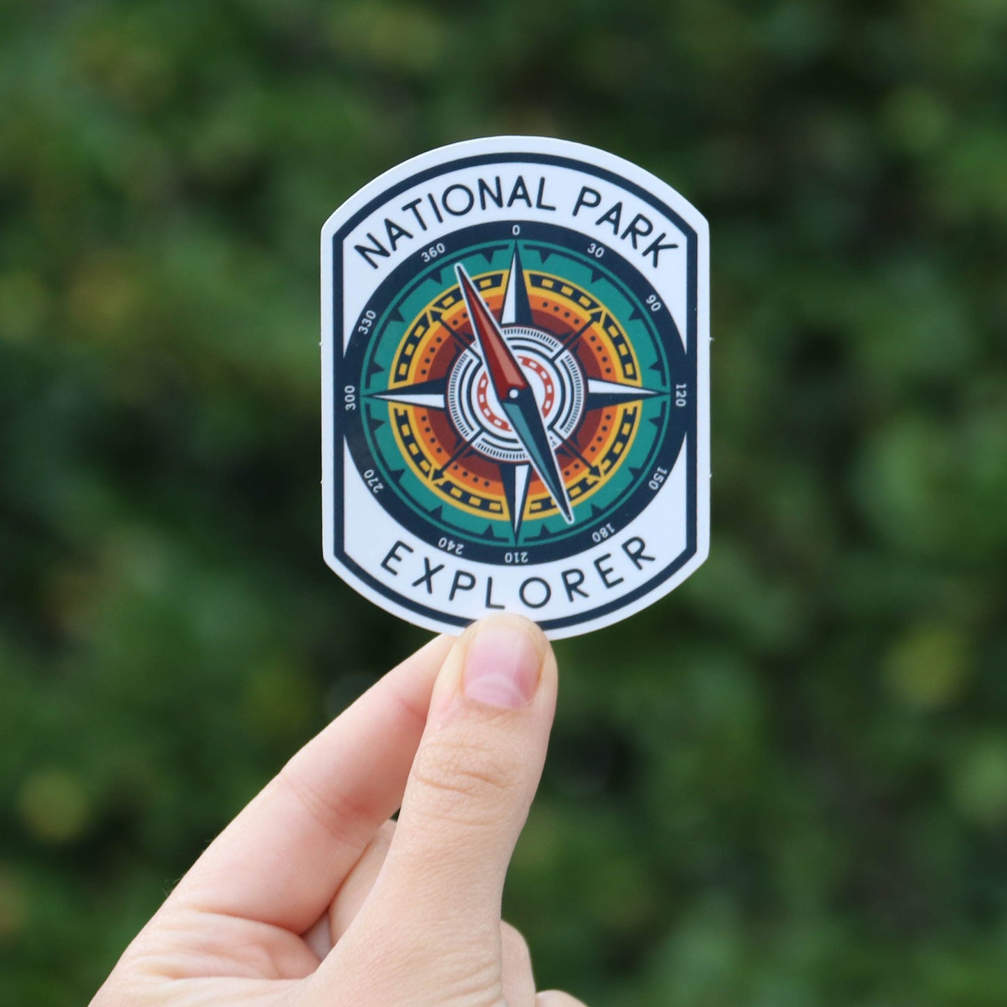 National Park Explorer Sticker