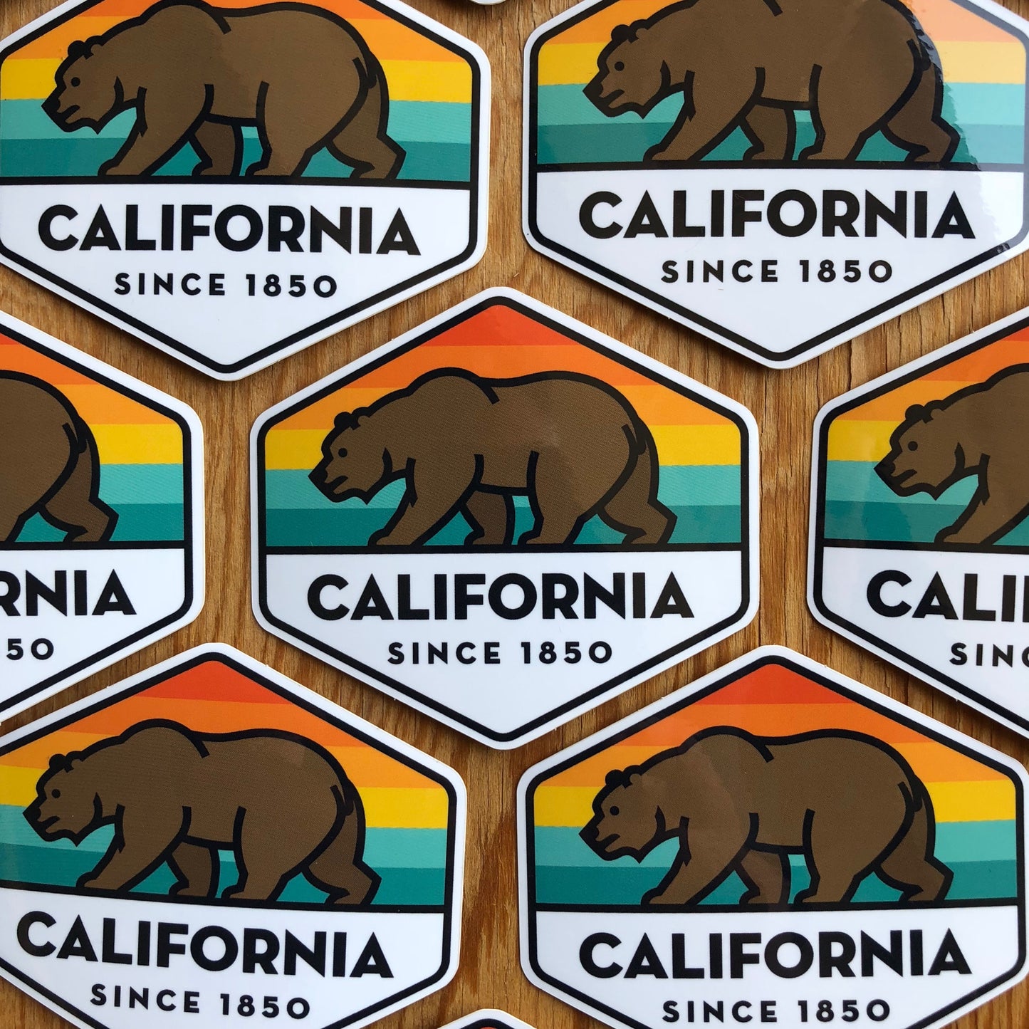 California State Bear Sticker