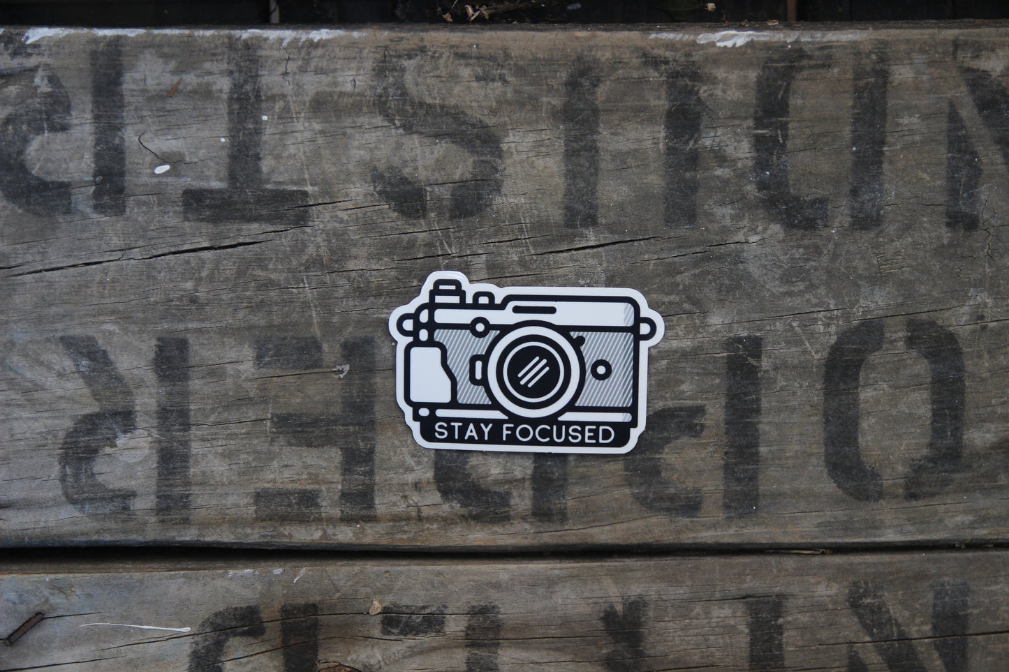 Stay Focused Sticker