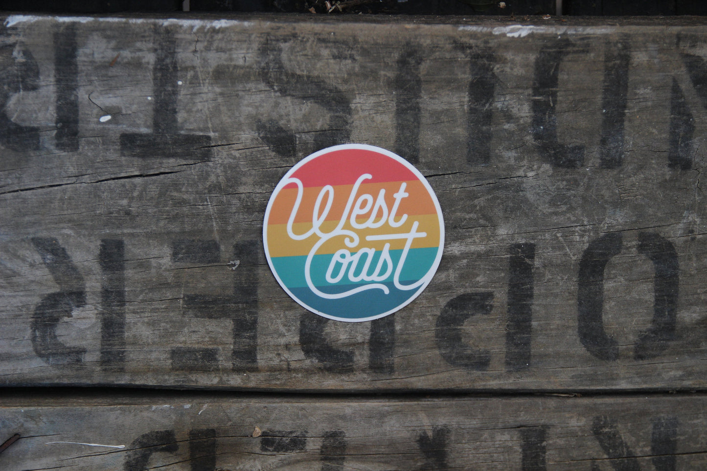 West Coast Life Sticker