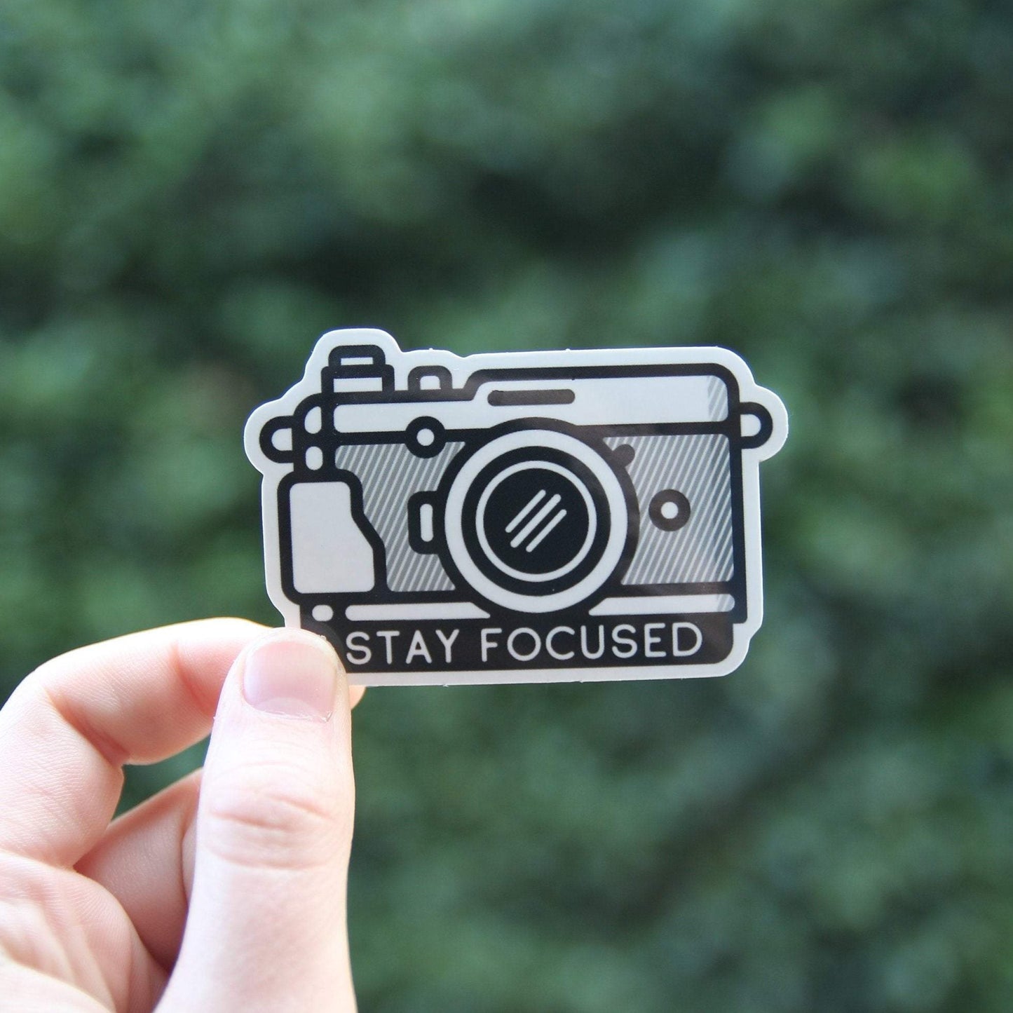 Stay Focused Sticker