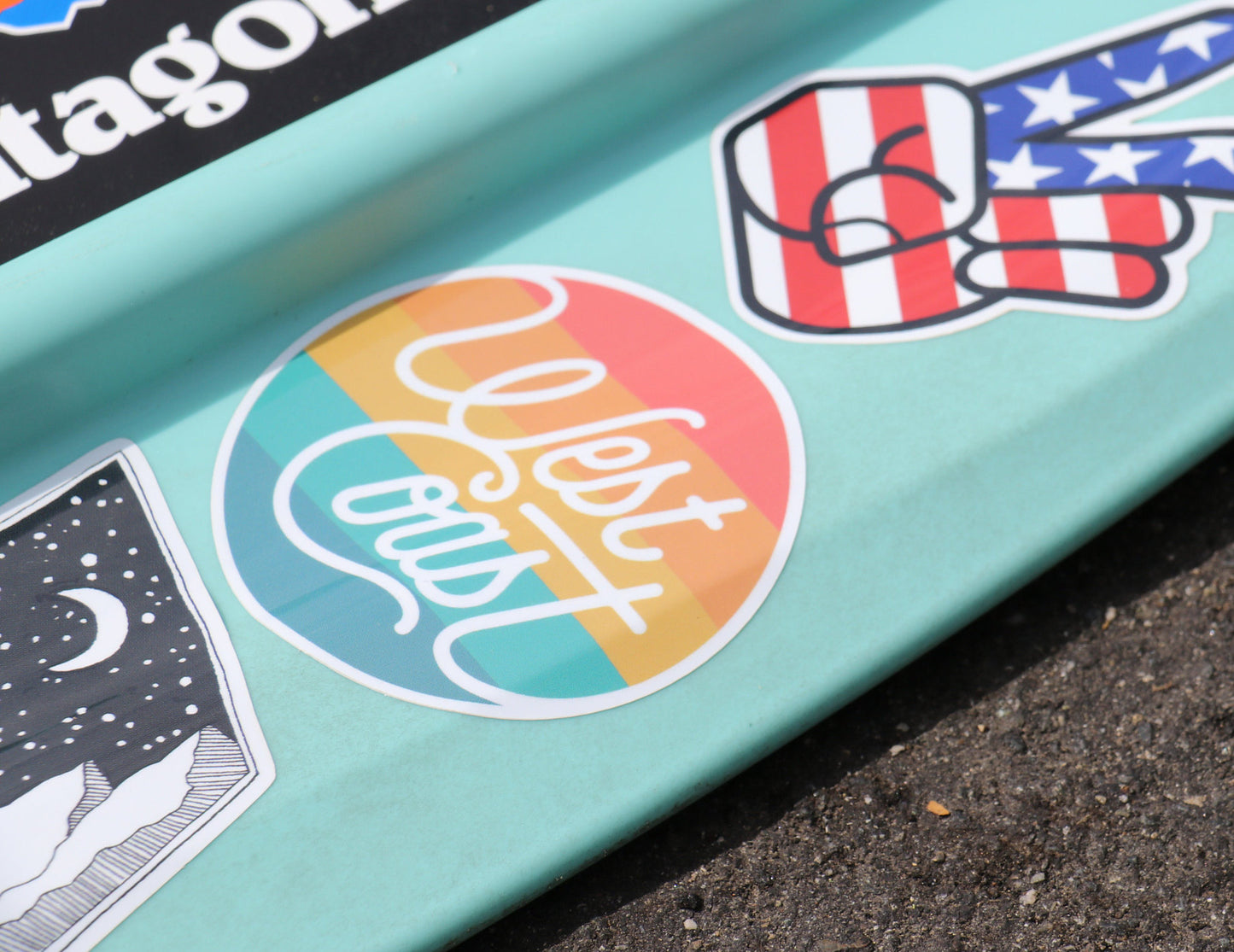 West Coast Life Sticker