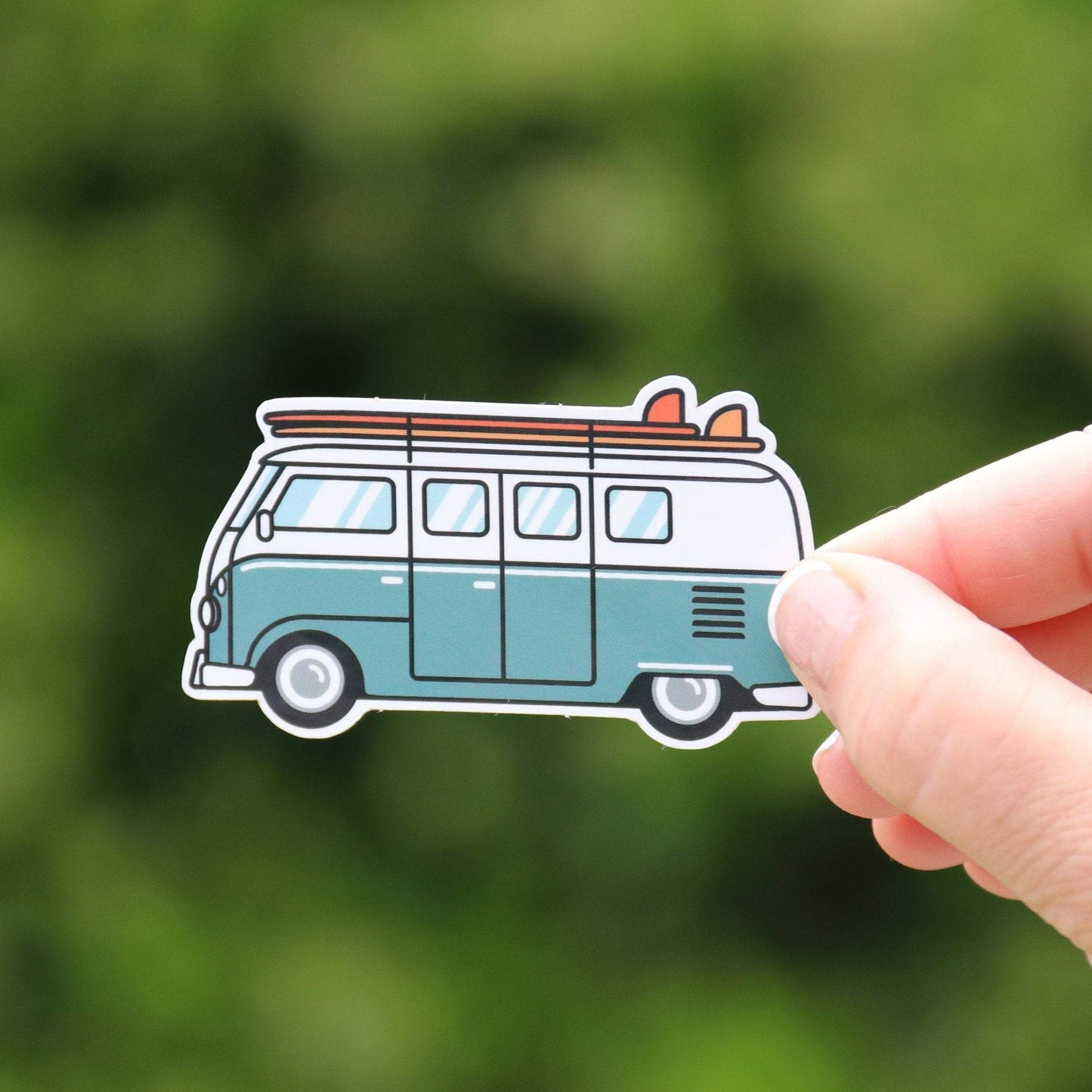 Surf Van Sticker