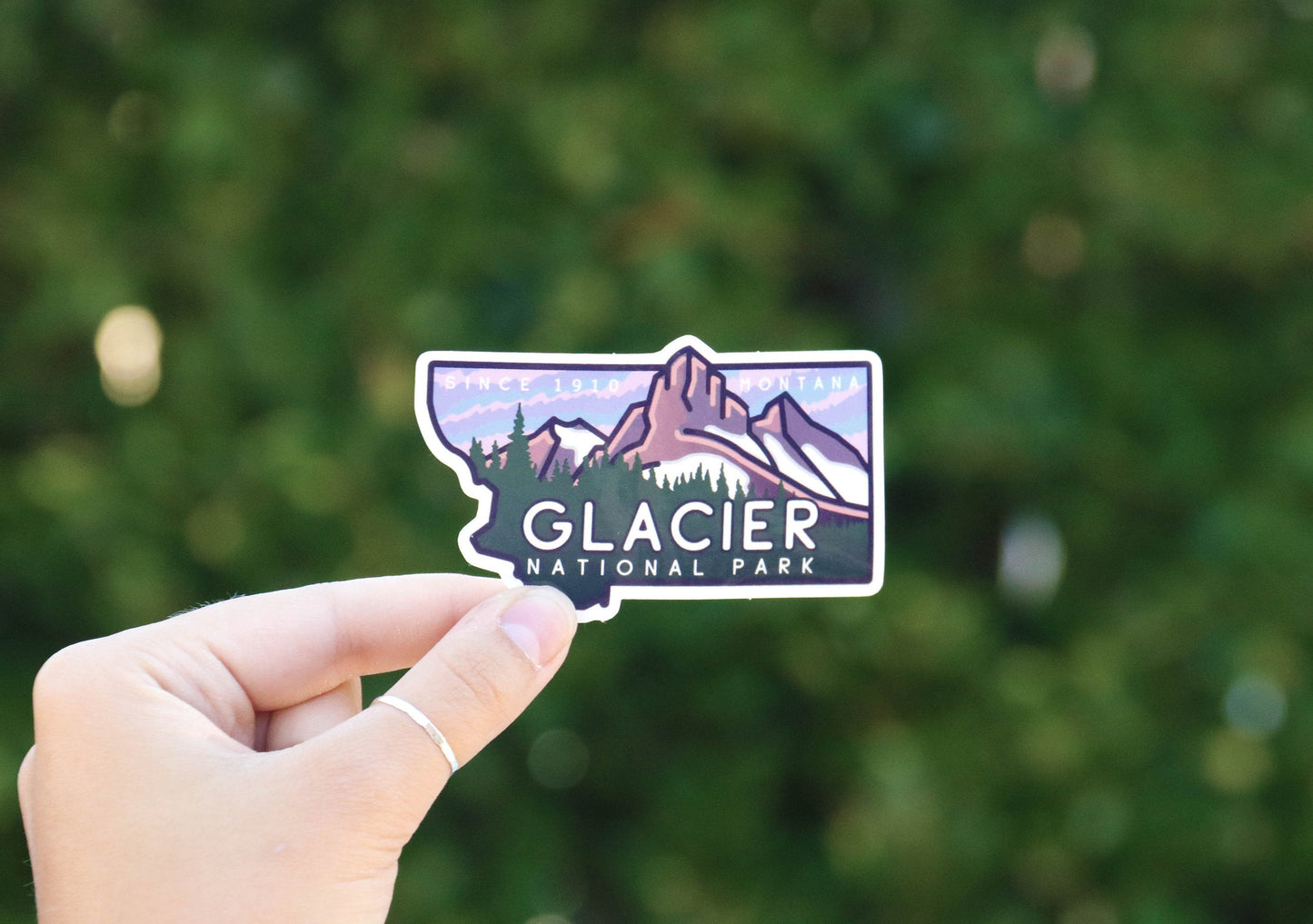 Glacier National Park Sticker