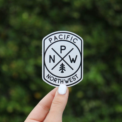 Pacific Northwest Compass Sticker