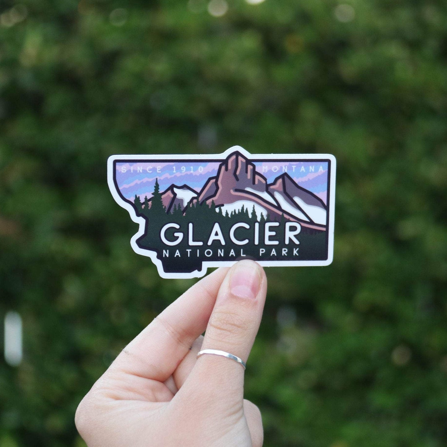 Glacier National Park Sticker