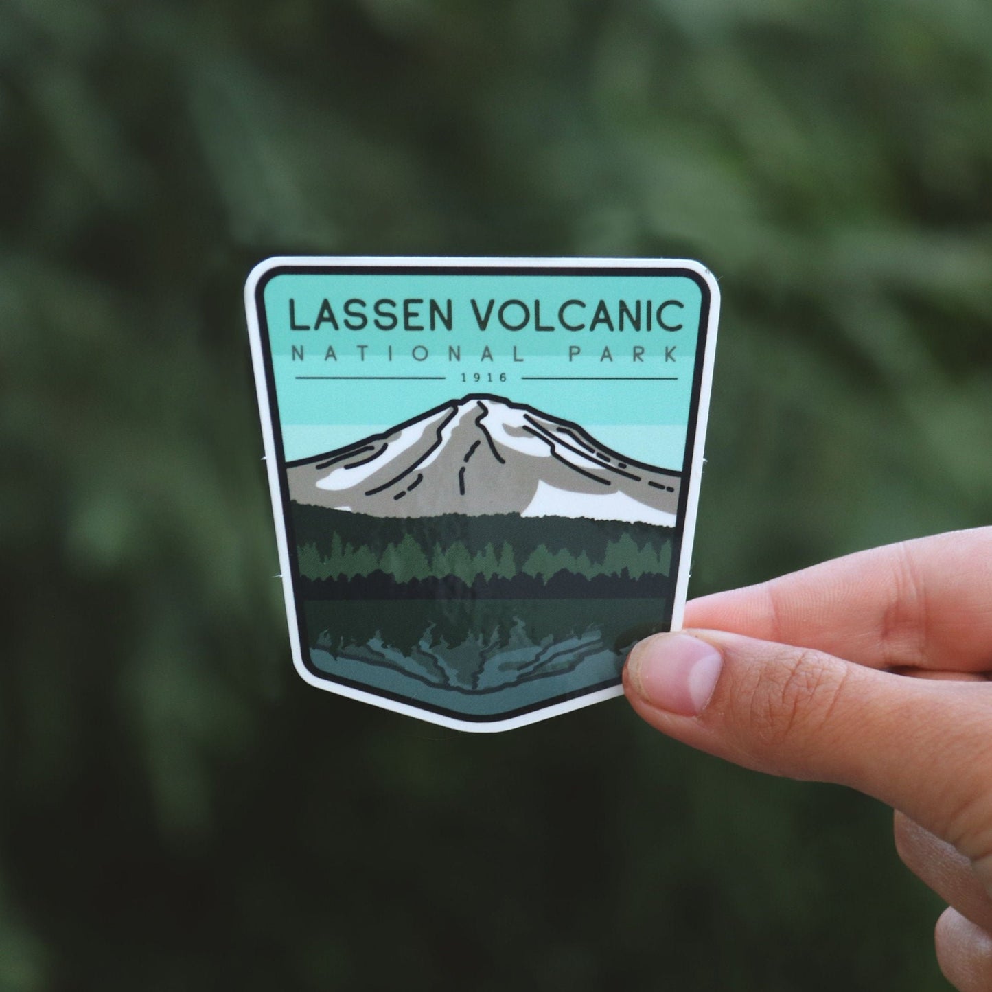 Lassen Volcanic National Park Sticker