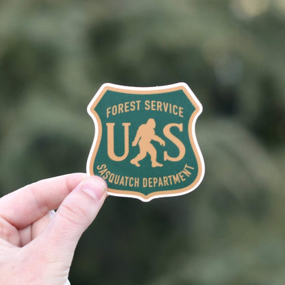 US Sasquatch Department Sticker