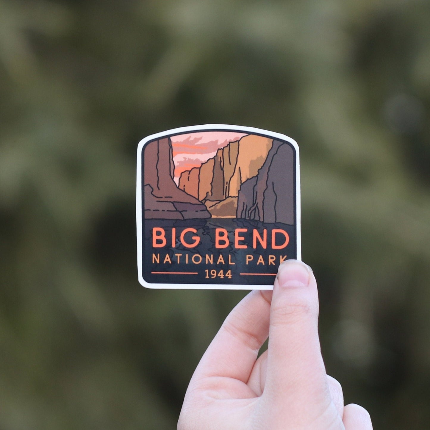 Big Bend National Park Sticker