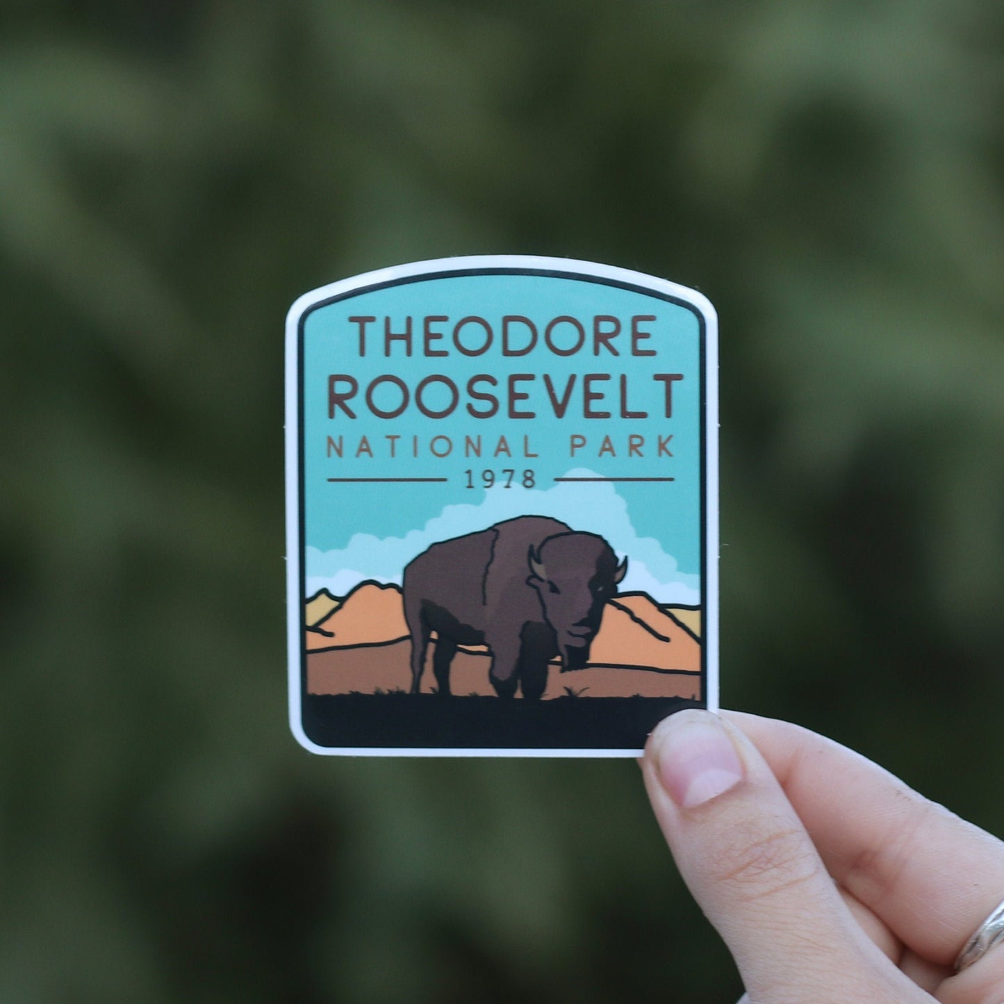 Theodore Roosevelt National Park Sticker