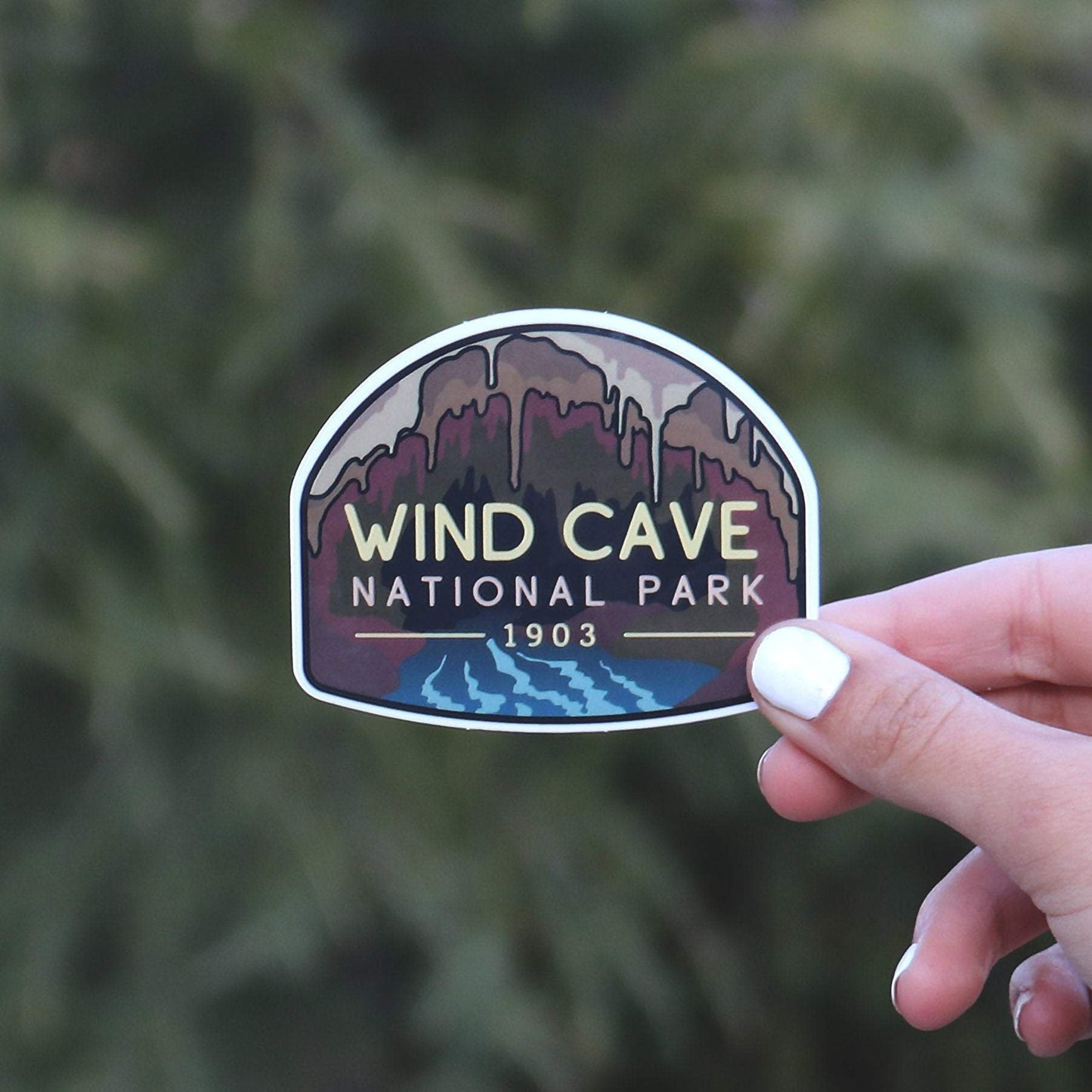 Wind Cave National Park Sticker