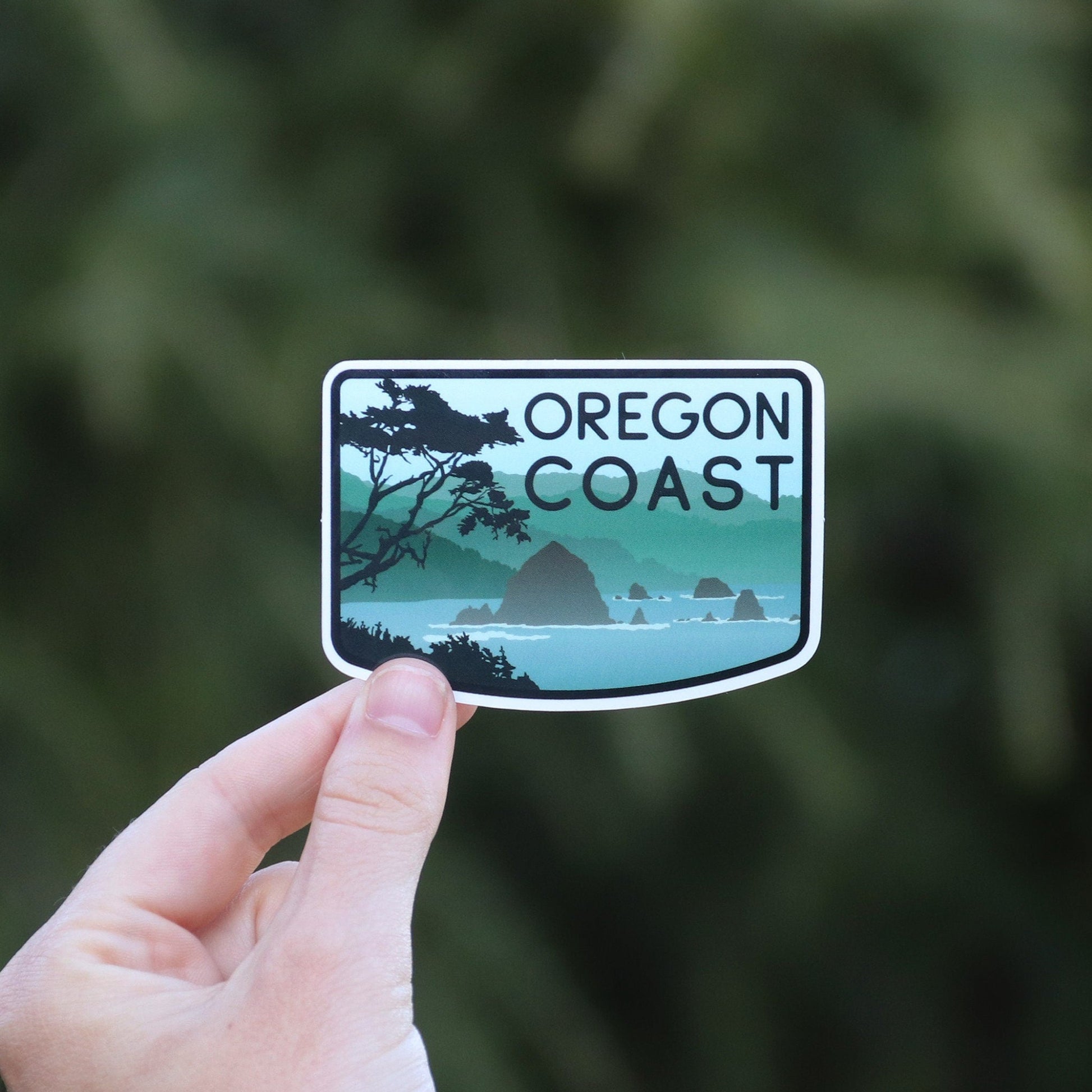 Oregon Coast Sticker – Squatchy.com