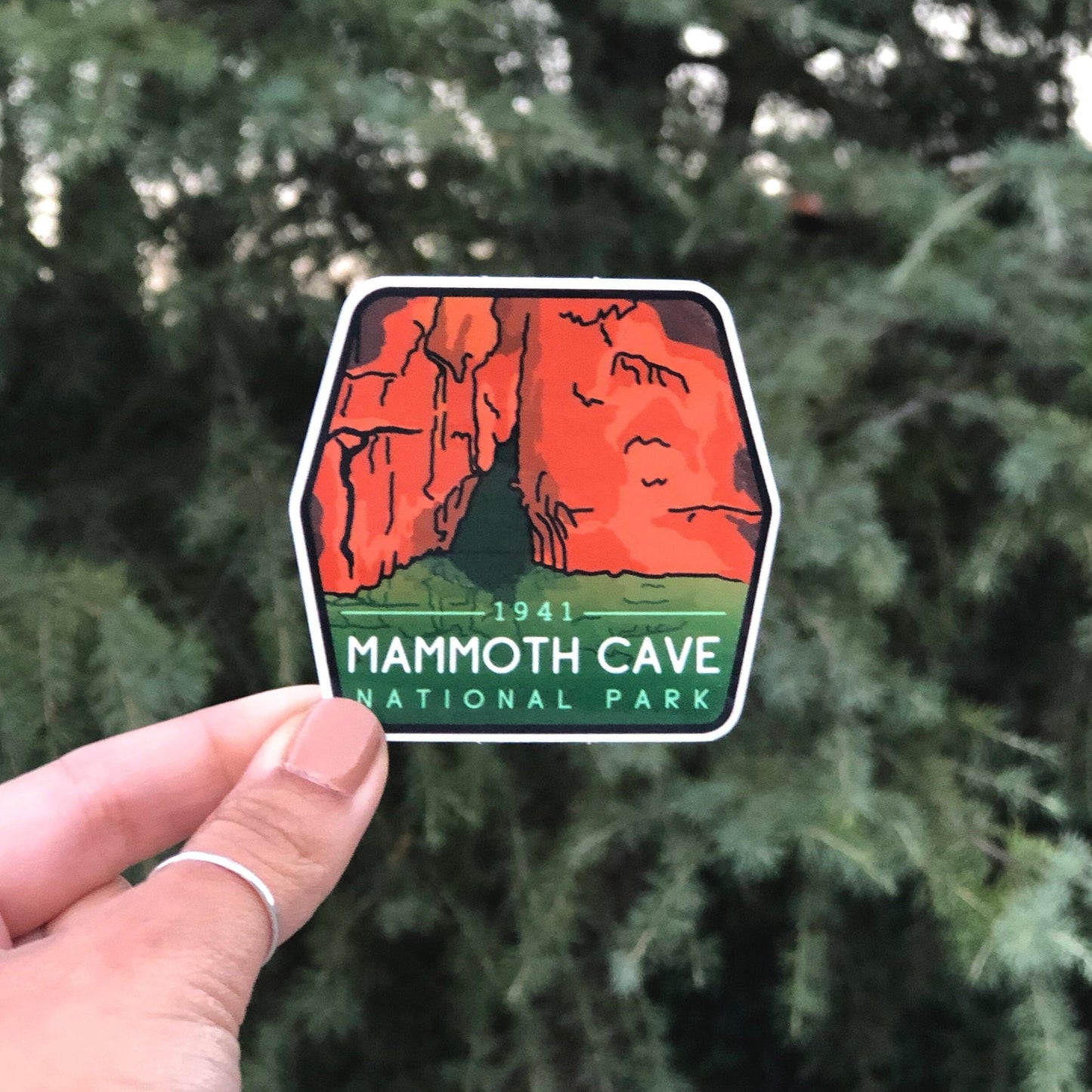 Mammoth Cave National Park Sticker