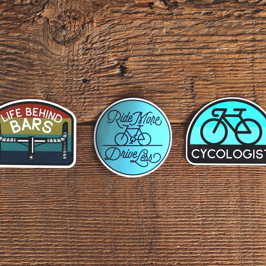 Road Bike Sticker Pack