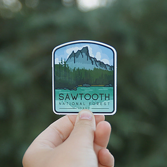 Sawtooth Mountains National Forest Sticker