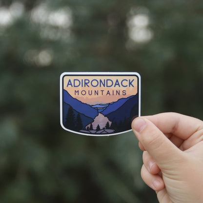 Adirondack Mountains NY Sticker