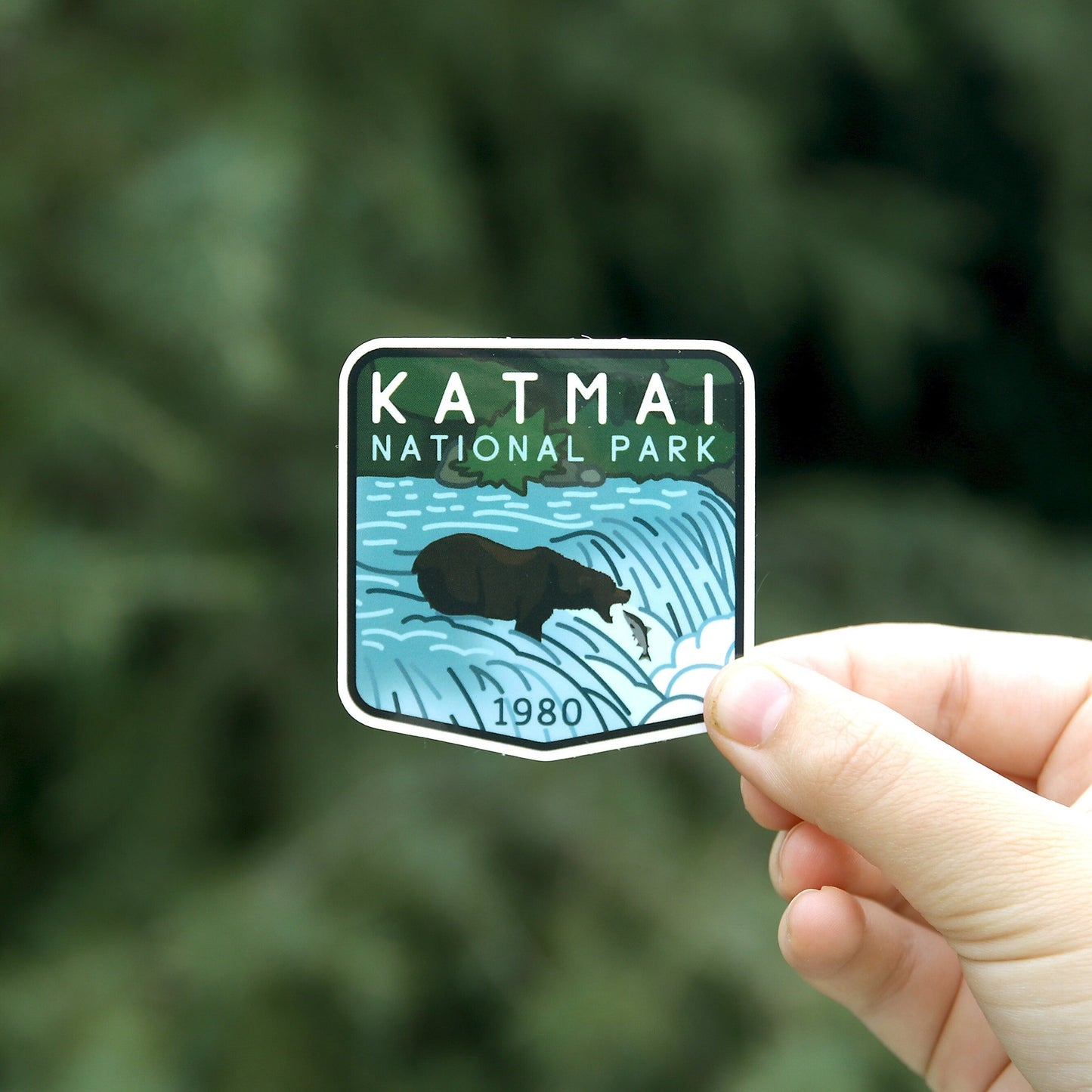 Katmai National Park Sticker