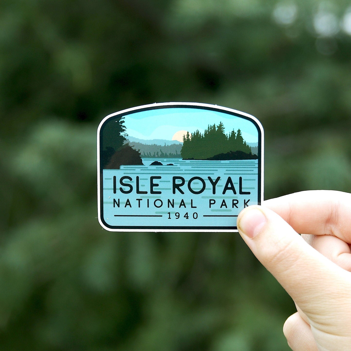 Isle Royal National Park Sticker