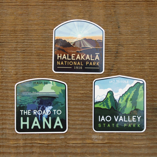 Maui Hawaii Sticker Pack