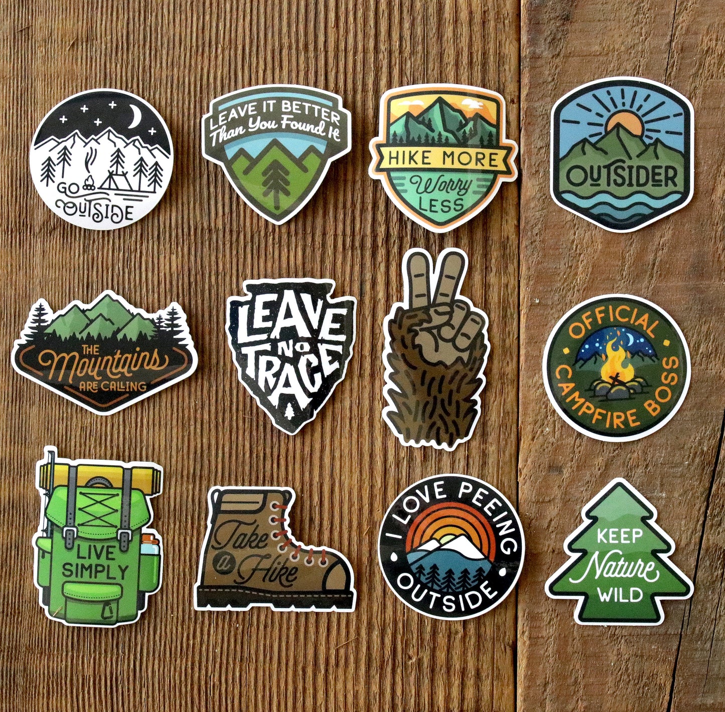 Hike Sticker Pack