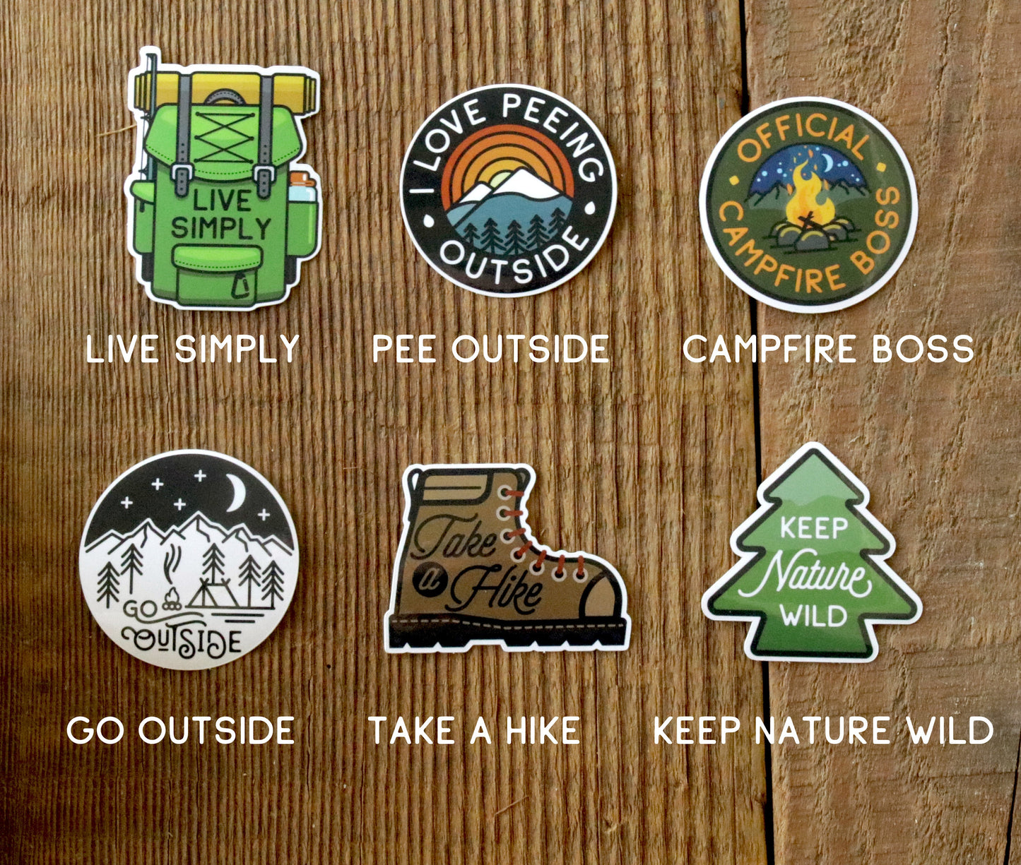 Hike Sticker Pack