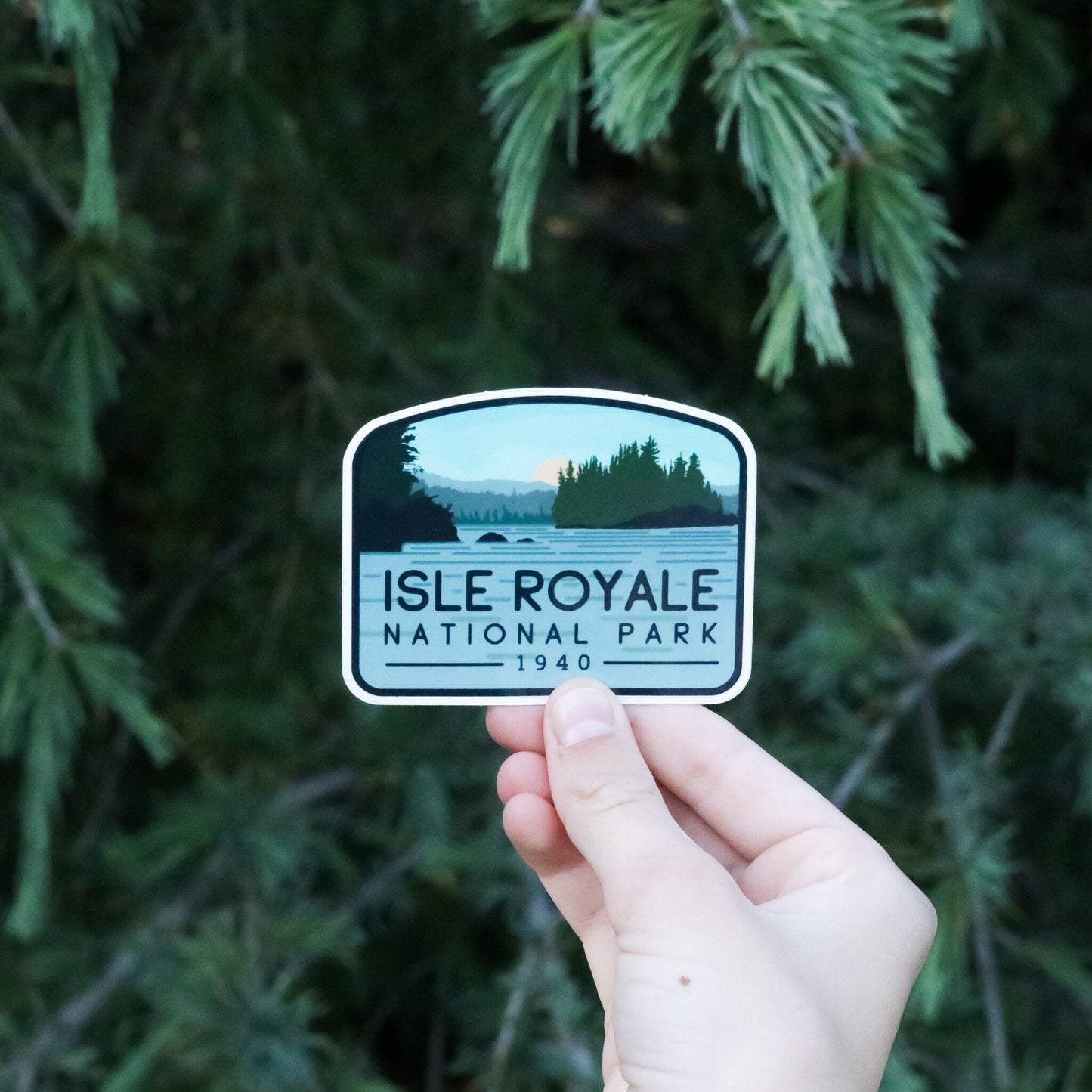 Isle Royale National Park Sticker